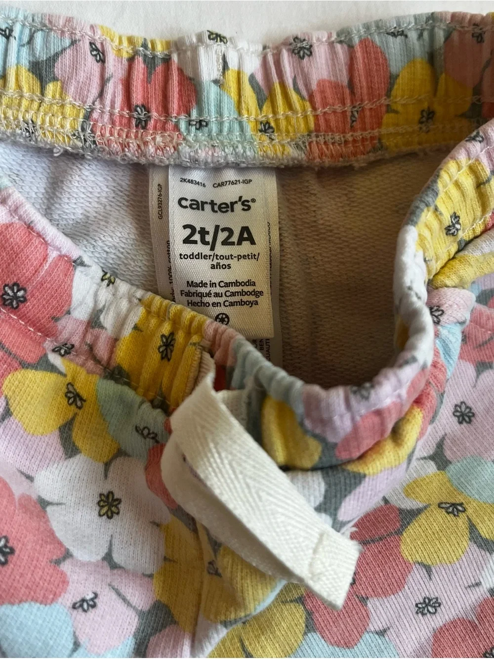 Carter's Toddler Girl's Shorts/ Skort Bundle Size 2T